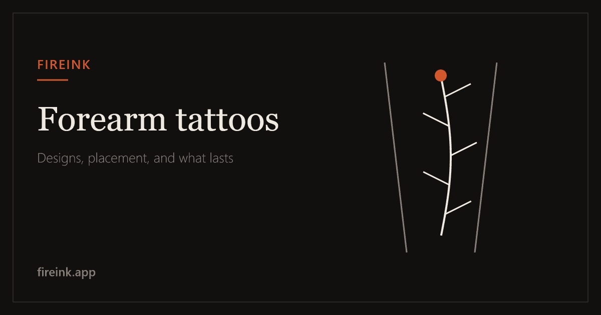 Forearm Tattoo Ideas: Designs, Placement and What to Know
